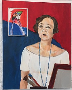 Gabrielle Münter (acrylique)
