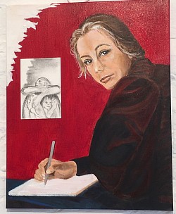 Käthe Kollwitz (acrylique)